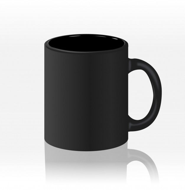 Plain White Ceramic Mug 